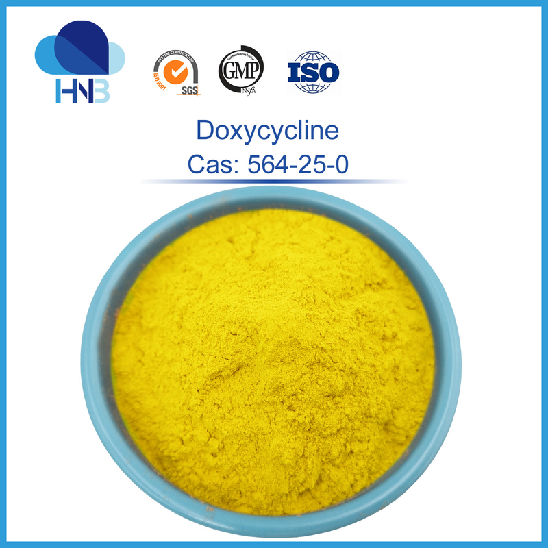 Veterinary Antibiotics Tetracycline Doxycycline Powder CAS 564-25-0